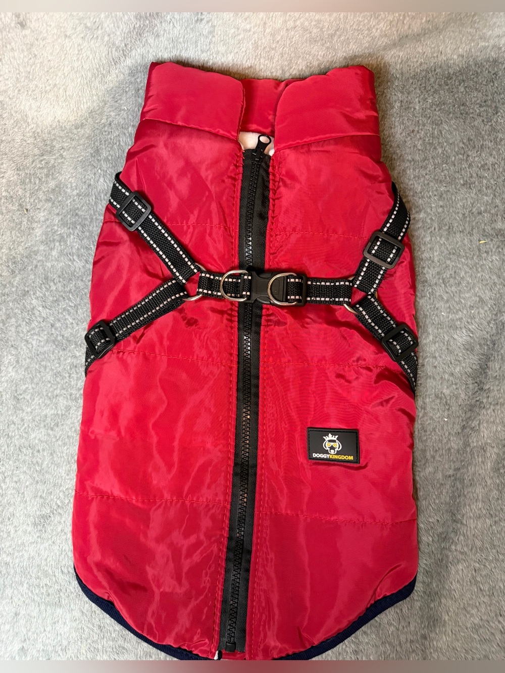 Doggy Kingdom Red Vest / Dog Cost Multiple Sizes